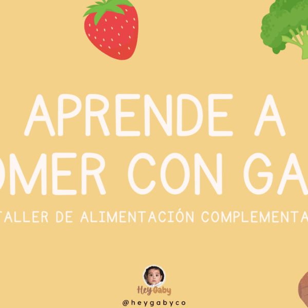 Taller "APRENDE A COMER CON GABY" - (Taller digital)